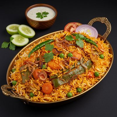 Veg Hyderabadi Biryani